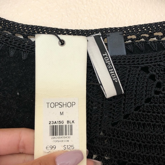 Topshop velvet bohemian fringe - Picture 2 of 5